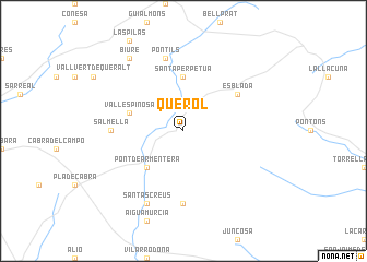map of Querol