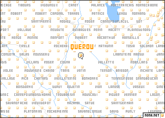 map of Querou