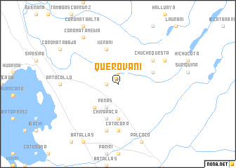 map of Querovani