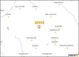 map of Quero