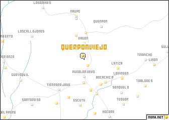 map of Querpón Viejo