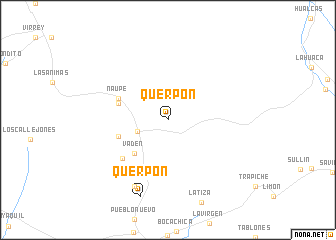 map of Querpón