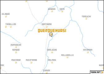 map of Querque Huasi