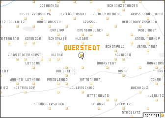 map of Querstedt