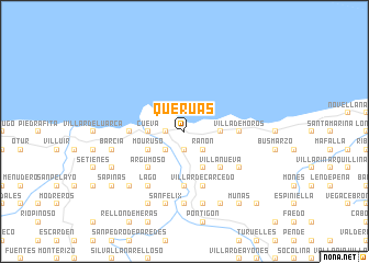 map of Querúas