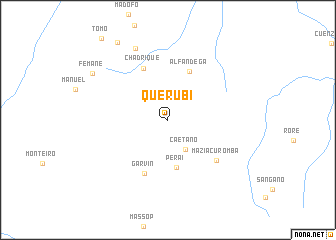 map of Querubi