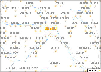map of Quê Rù