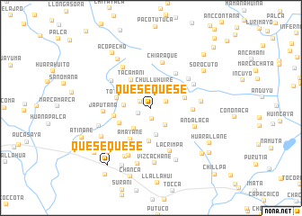 map of Quese Quese