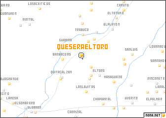 map of Quesera El Toro