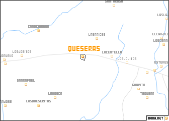 map of Queseras