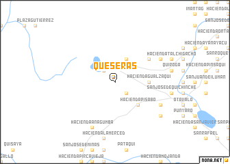 map of Queseras