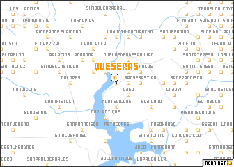 map of Queseras