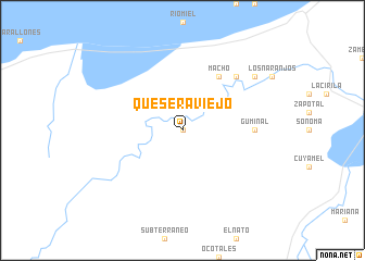 map of Quesera Viejo