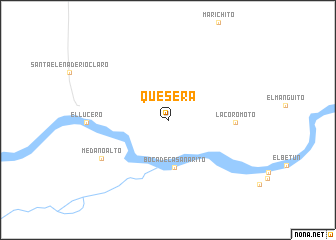 map of Quesera