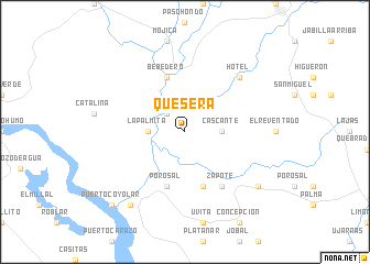 map of Quesera