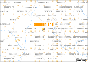 map of Queseritas