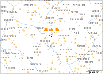 map of Quesine
