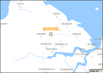 map of Quesnel