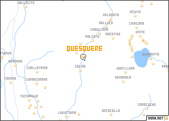 map of Quesquere
