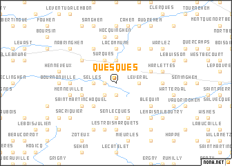 map of Quesques