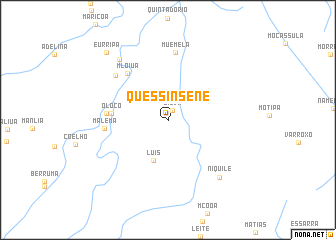 map of Quessinsene