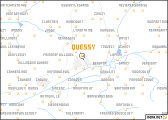 map of Quessy