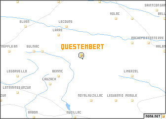 map of Questembert