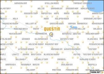 map of Questin