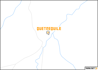 map of Quetrequile