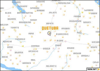 map of Quetubâ