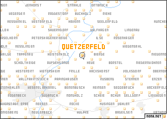 map of Quetzerfeld