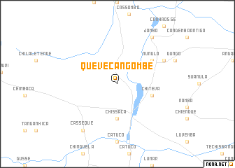 map of Queve Cangombe