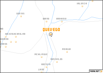 map of Quevedo