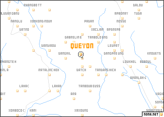 map of Que Yon
