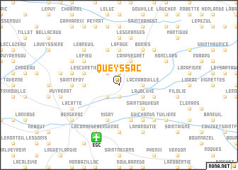 map of Queyssac