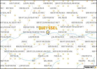 map of Queyssel