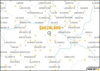 map of Quezalapa