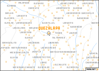 map of Quezalapa