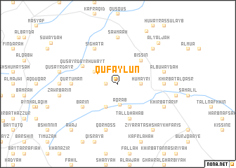 map of Qufaylūn