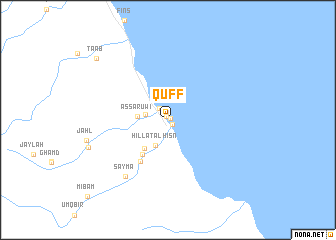 map of Quff