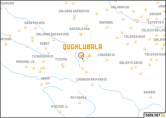 map of Qūghlū Bālā