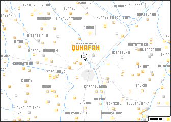 map of Quḩāfah