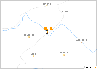 map of Quhe
