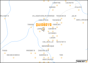 map of Quiabaya