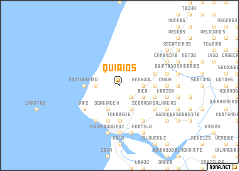 map of Quiaios