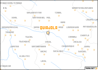 map of Quiajolá
