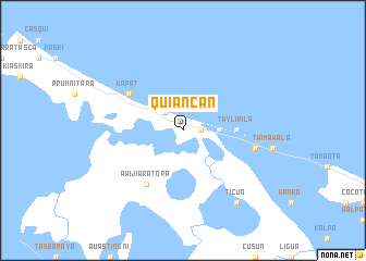 map of Quiancan