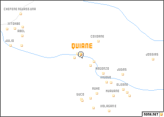 map of Quiane