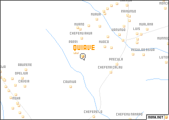 map of Quiave