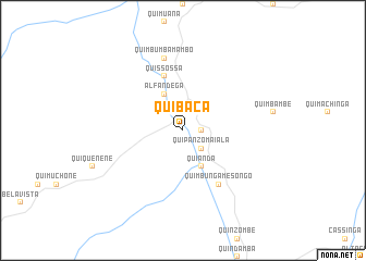 map of Quibaca